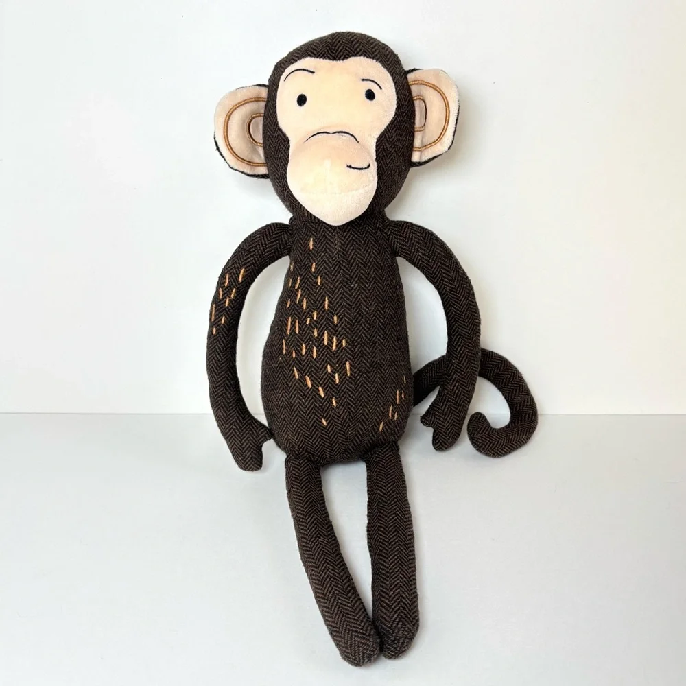 Pillow Fort Brown Figural Plush Monkey Throw‎ Pillow Toy Target